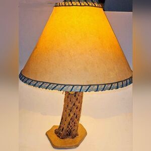 Large Cholla Skeleton One Of Kind Lamp Handmade ARIZONA All Original & Working